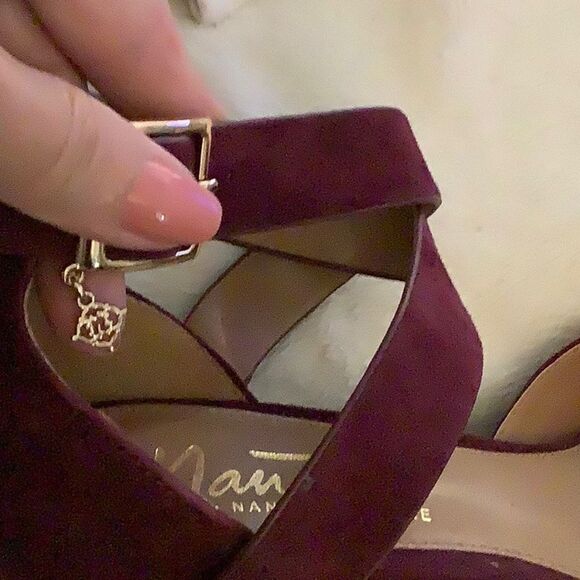 Nanette By Nanette Lepore Pumps Block Heel Sz 8.5 - Picture 7 of 7